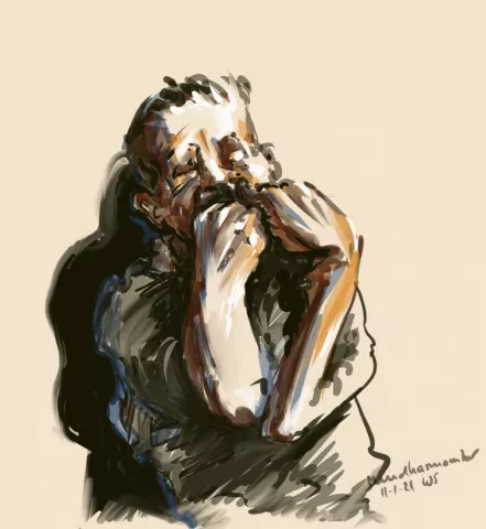 Mundharmonikaspieler